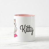 Mug Illustration Cute Kitty (Centre)