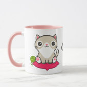 Mug Illustration Cute Kitty (Gauche)