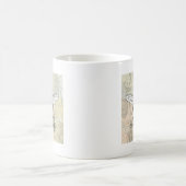 Mug Illustration d'abeille ouvrière vintage (Centre)