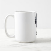 Mug Illustration d'alien vert cool - Personnage de sci (Gauche)