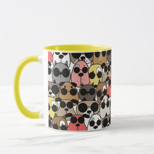 Mug Illustration d'animal (Gauche)