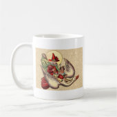 Mug Illustration d'antiquité de Mère Goose Child (Gauche)