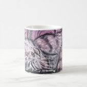 Mug Illustration d'aquarelle de chat Snooze Garden Dre (Centre)