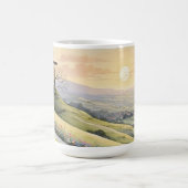 Mug illustration d'art de lever de soleil de Pâques (Centre)