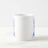 Mug Illustration d'art de sirène (Centre)