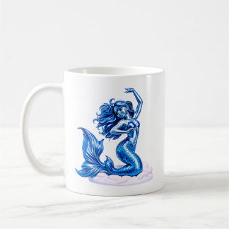 Mug Illustration d'art de sirène
