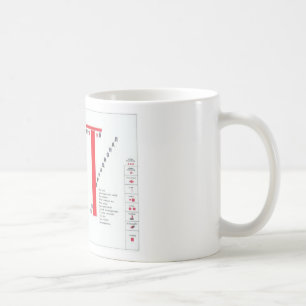 Mug Illustration d'art d'EL Lissitzky- à 'pour le