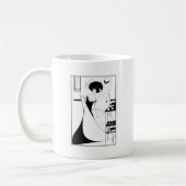 Mug Illustration d'Aubrey Beardsley Salome (Gauche)