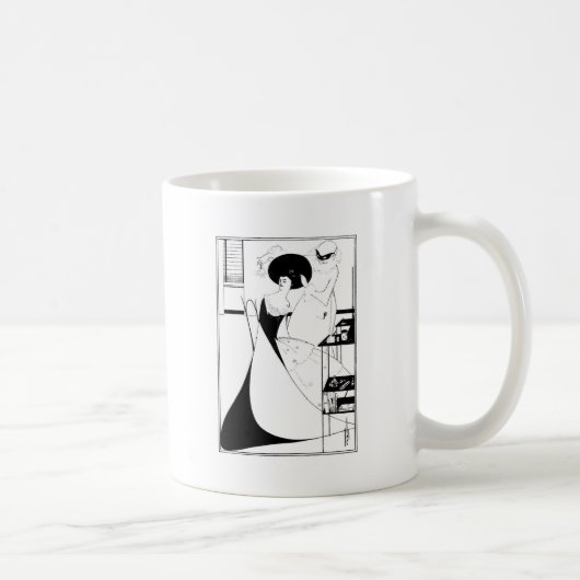 Mug Illustration d'Aubrey Beardsley Salome (Droite)
