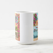 Mug Illustration de balcon méditerranéen Café (Centre)