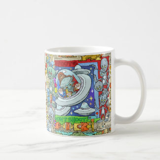 Mug Illustration de bande dessinée, de Bigfoot