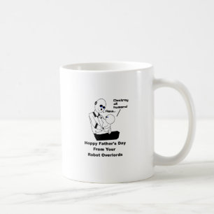 Mug Illustration de bande dessinée de robot de fête