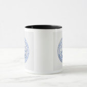 Mug Illustration de bateau de plat du 16ème siècle (Centre)