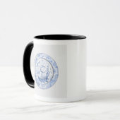 Mug Illustration de bateau de plat du 16ème siècle (Devant gauche)