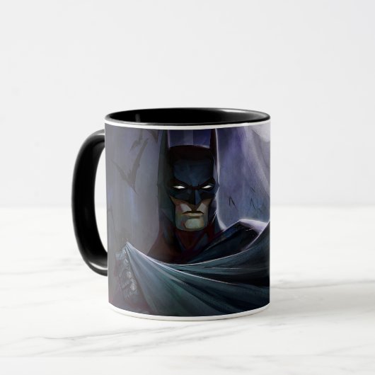 Mug Illustration de Batman sur la crise infinie (Devant gauche)