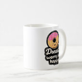 Mug Illustration de beignet souriant mignon – “Ne vous (Devant droit)