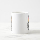 Mug Illustration de beignet souriant mignon – “Ne vous (Centre)