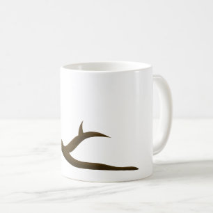 Mug Illustration de branche d'arbre nature
