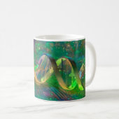 Mug Illustration de brin d'ADN (Devant droit)