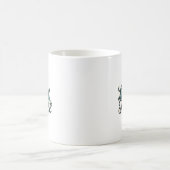 Mug Illustration de cactus en fleurs « Continuez à gra (Centre)