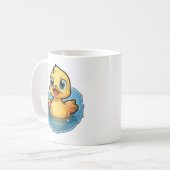 Mug Illustration de canard de dessin (Devant gauche)