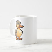 Mug Illustration de canard de dessin animé (Devant gauche)