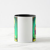 Mug Illustration de carte de tarot, Force (Centre)