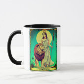 Mug Illustration de carte de tarot, Force (Gauche)