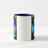 Mug Illustration de carte de tarot, La Lune (Centre)