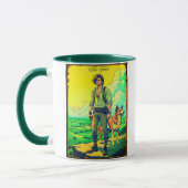 Mug Illustration de carte de tarot, Le Fou (Gauche)