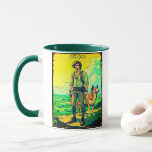 Mug Illustration de carte de tarot, Le Fou
