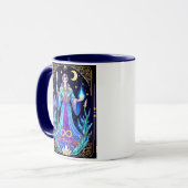 Mug Illustration de carte de tarot, Le Magicien (Devant gauche)