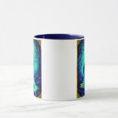 Mug Illustration de carte de tarot, L'Étoile (Centre)