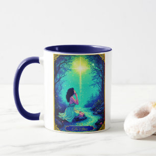 Mug Illustration de carte de tarot, L'Étoile