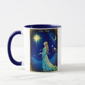 Mug Illustration de carte de tarot, L'Étoile (Gauche)