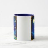 Mug Illustration de carte de tarot, L'Étoile (Centre)
