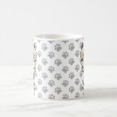 Mug Illustration de chat de dessin animé mignon persan (Centre)