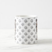 Mug Illustration de chat de dessin animé mignon persan (Centre)