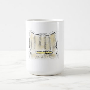Mug Illustration de chat mignonne à l'aquarelle