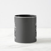 Mug Illustration de chat noir | Salem (Centre)