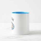 Mug Illustration de chat Paws & Chill Cartoon (Centre)