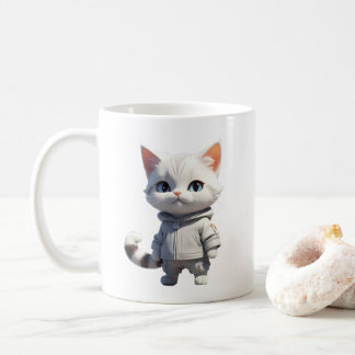 Mug Illustration de chats cool et adorables