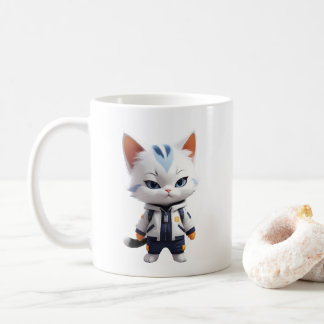 Mug Illustration de chats cool et adorables
