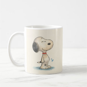 Mug Illustration de chien Beagle à l'aquarelle mignonn