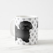 Mug Illustration de Chien de Cartoon Chien de Chien de (Devant gauche)