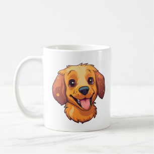 Mug Illustration de chien de dessin animé