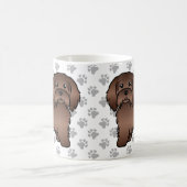 Mug Illustration de chien de dessin animé mignon Havan (Centre)