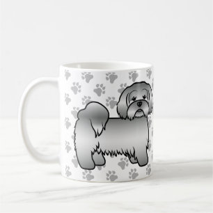 Mug Illustration de chien de dessin animé mignon Lhass