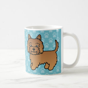 Mug Illustration de chien de dessin animé Terrier Cair
