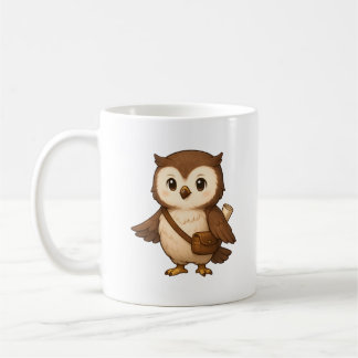 Mug Illustration de chouette mignonne – Okojo et ses a
